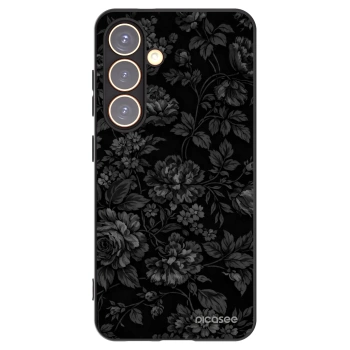 Picasee silikónový čierny obal pre Samsung Galaxy S24 S921B 5G - Dark Romance