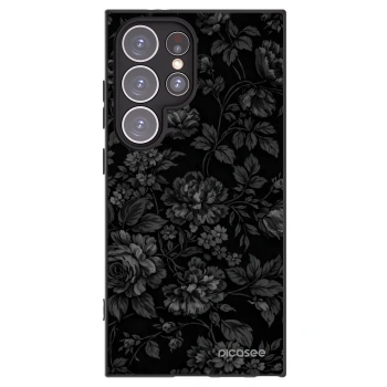 Picasee silikónový čierny obal pre Samsung Galaxy S24 Ultra S928B 5G - Dark Romance