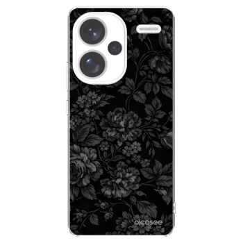 Picasee silikónový prehľadný obal pre Xiaomi Redmi Note 13 Pro+ 5G - Dark Romance