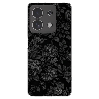Picasee silikónový prehľadný obal pre Xiaomi Redmi Note 13 4G - Dark Romance