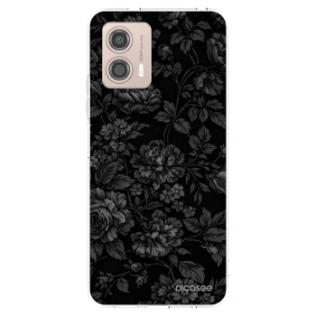 Picasee silikónový prehľadný obal pre Motorola Moto G53 5G - Dark Romance