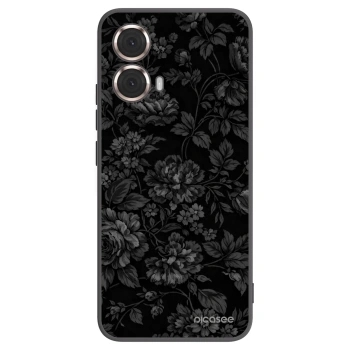 Picasee silikónový čierny obal pre Motorola Moto G85 - Dark Romance