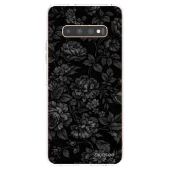 Picasee silikónový prehľadný obal pre Samsung Galaxy S10 Plus G975 - Dark Romance