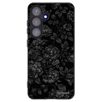 Picasee silikónový čierny obal pre Samsung Galaxy S25 5G - Dark Romance