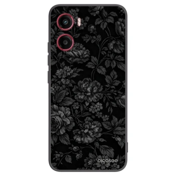 Picasee silikónový čierny obal pre Motorola Moto G05 - Dark Romance