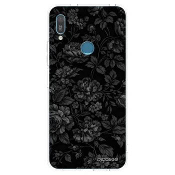 Picasee silikónový prehľadný obal pre Huawei Y6 2019 - Dark Romance