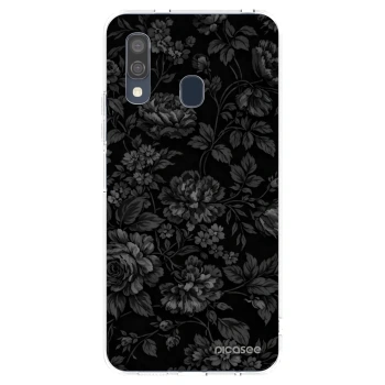 Picasee silikónový prehľadný obal pre Samsung Galaxy A40 A405F - Dark Romance