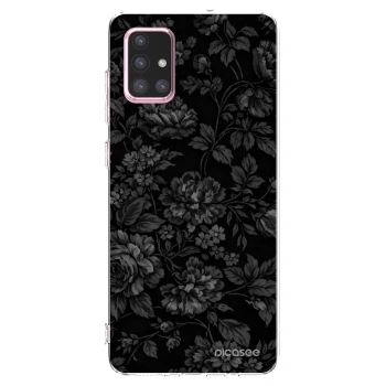 Picasee silikónový prehľadný obal pre Samsung Galaxy A71 A715F - Dark Romance