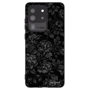 Picasee silikónový čierny obal pre Samsung Galaxy S20 Ultra 5G G988F - Dark Romance