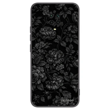 Picasee silikónový čierny obal pre Xiaomi Redmi Note 9 Pro - Dark Romance