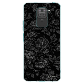 Picasee silikónový čierny obal pre Xiaomi Redmi Note 9 - Dark Romance