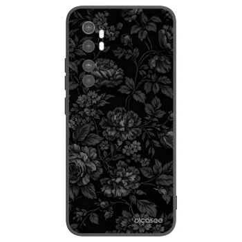 Picasee silikónový čierny obal pre Xiaomi Mi Note 10 Lite - Dark Romance