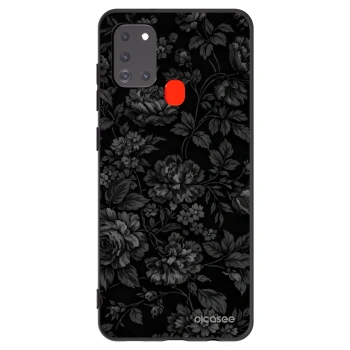 Picasee silikónový čierny obal pre Samsung Galaxy A21s - Dark Romance