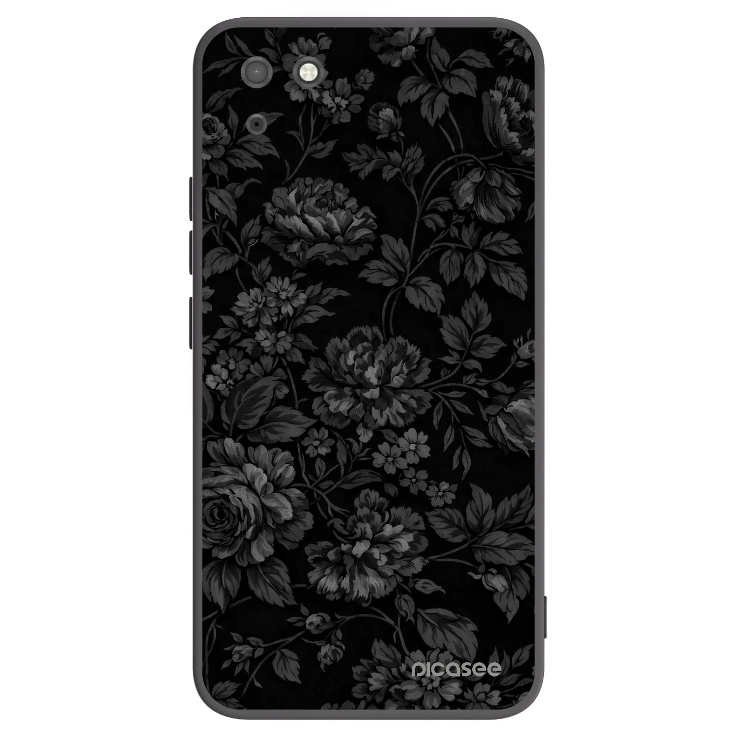 Picasee silikónový čierny obal pre Huawei Y5P - Dark Romance
