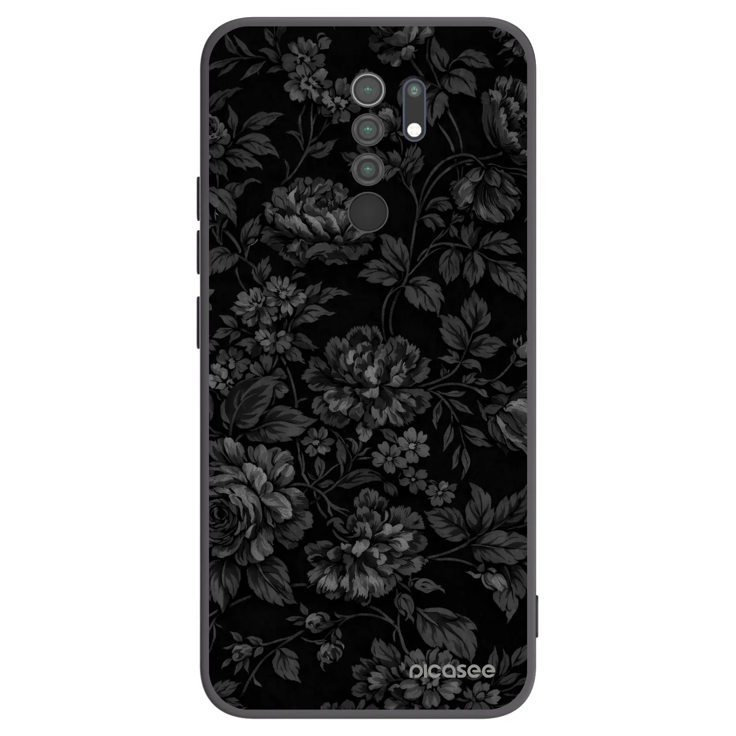 Picasee silikónový čierny obal pre Xiaomi Redmi 9 - Dark Romance