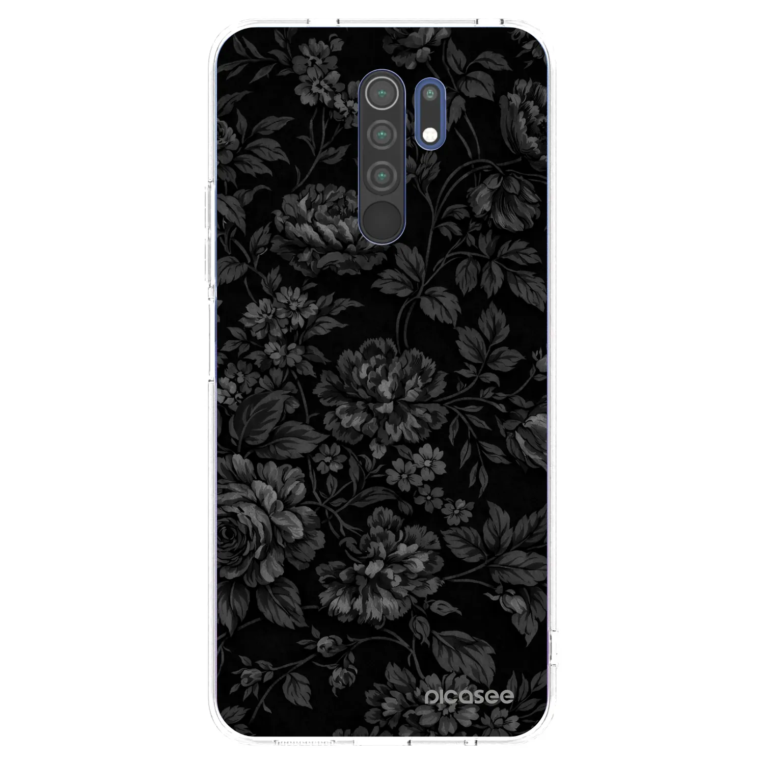 Picasee silikónový prehľadný obal pre Xiaomi Redmi 9 - Dark Romance