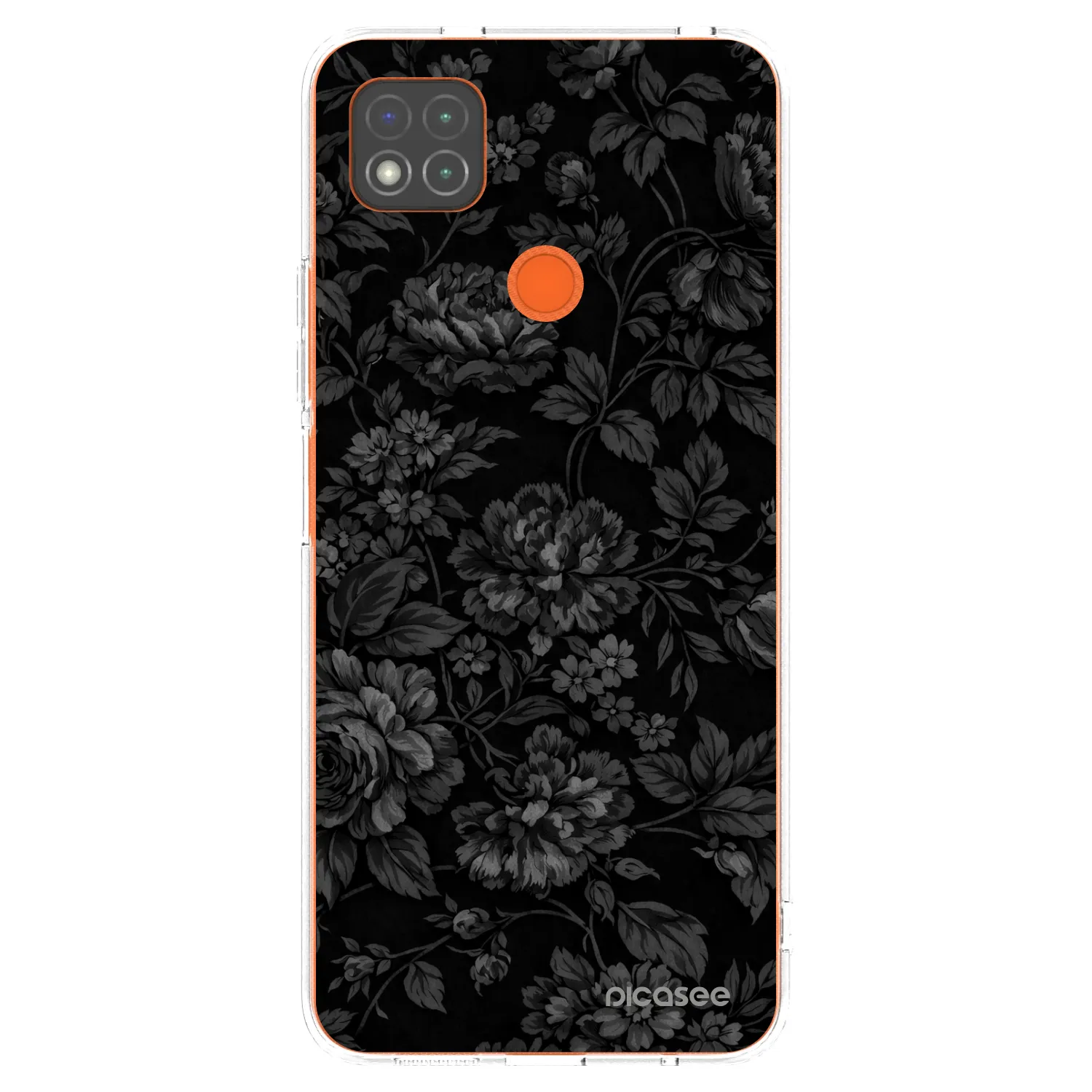 Picasee silikónový prehľadný obal pre Xiaomi Redmi 9C - Dark Romance