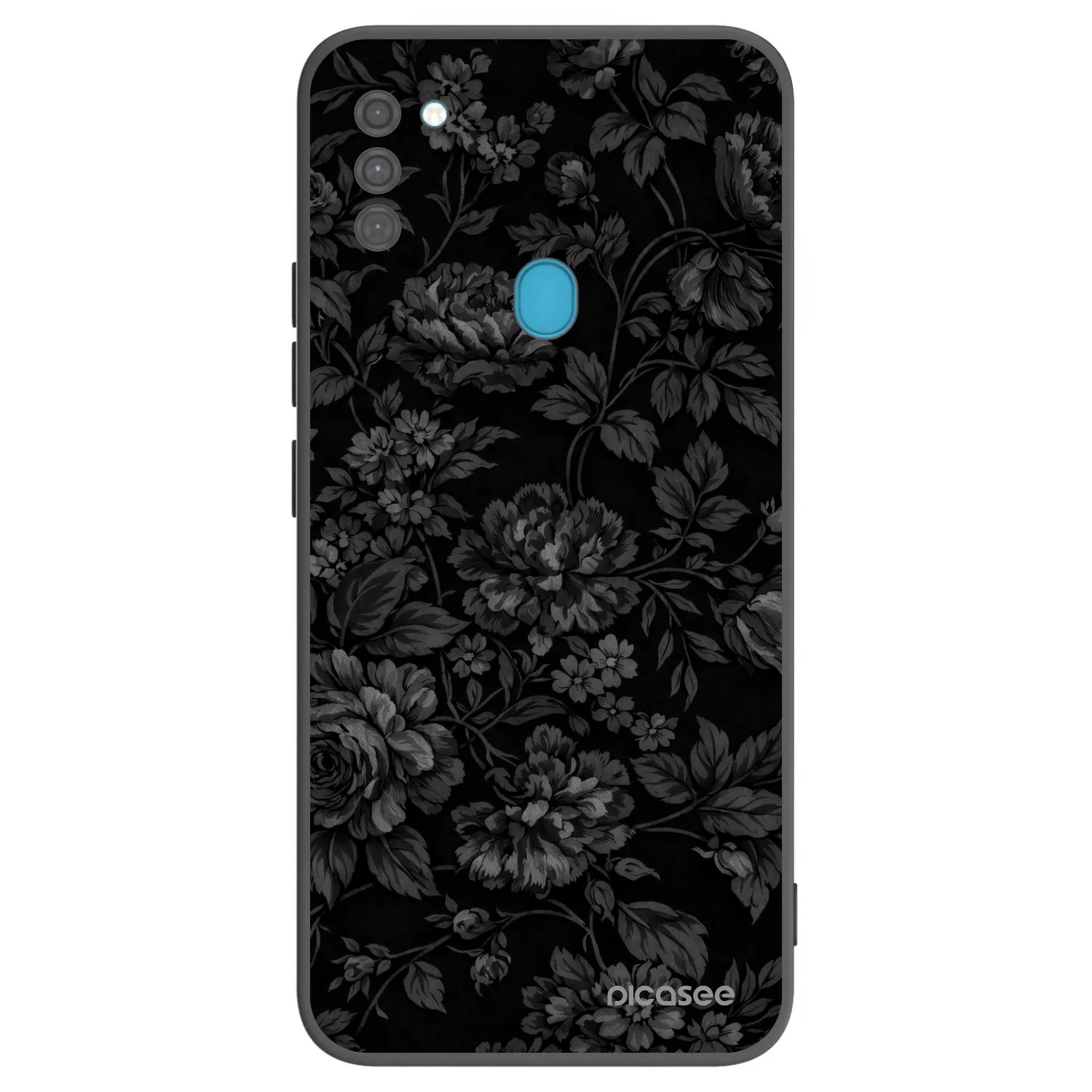 Picasee silikónový čierny obal pre Samsung Galaxy M11 - Dark Romance