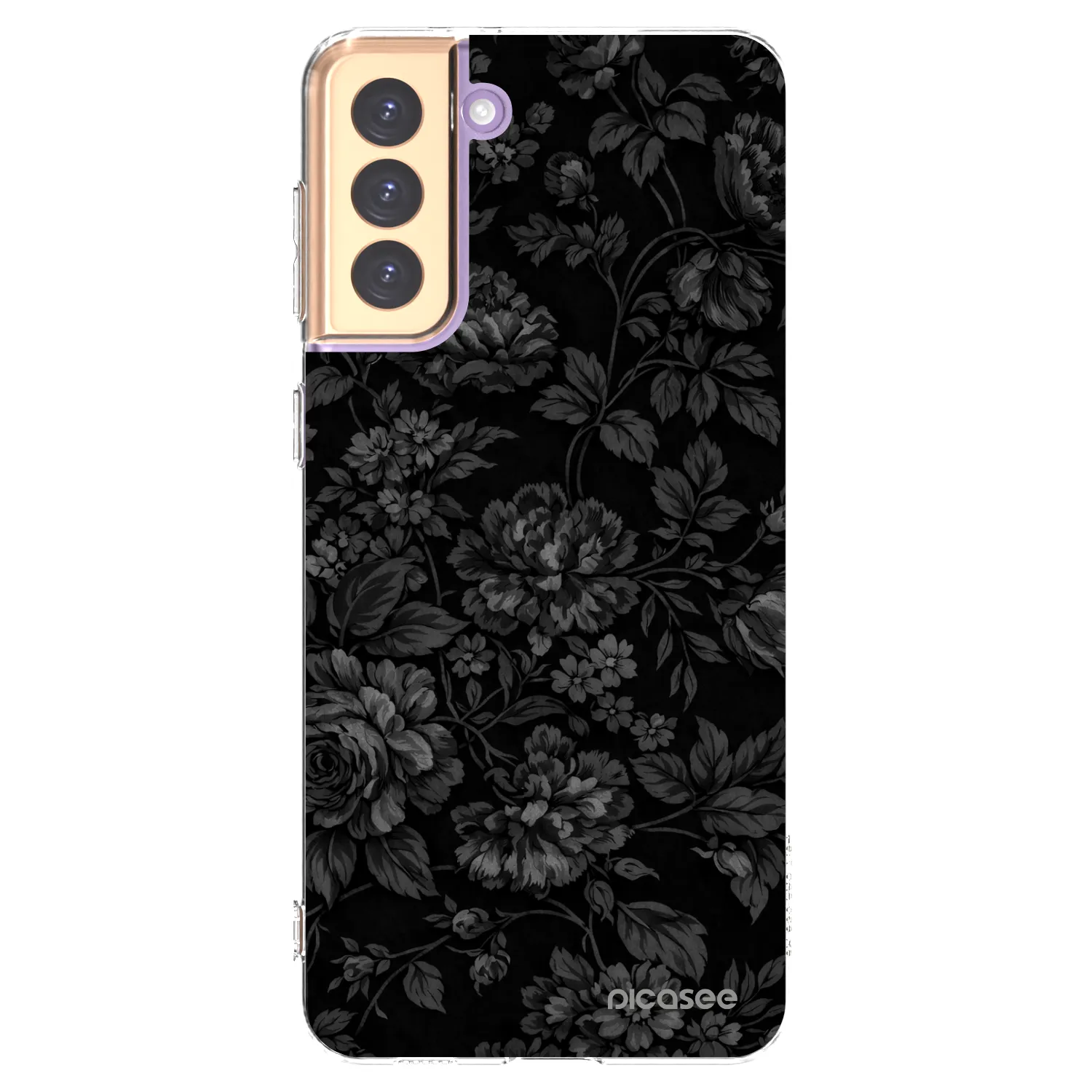 Picasee silikónový prehľadný obal pre Samsung Galaxy S21+ 5G G996F - Dark Romance