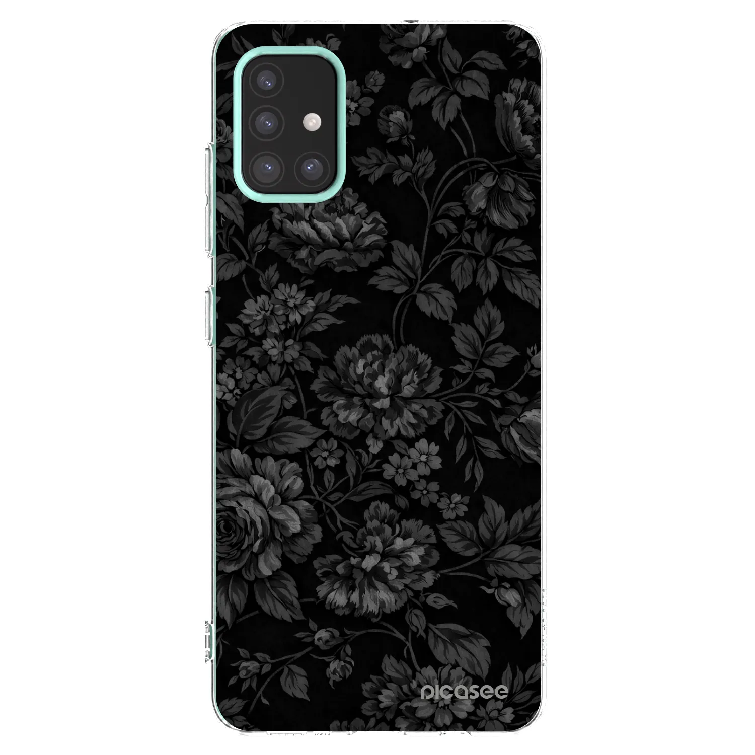 Picasee silikónový prehľadný obal pre Samsung Galaxy M31s - Dark Romance