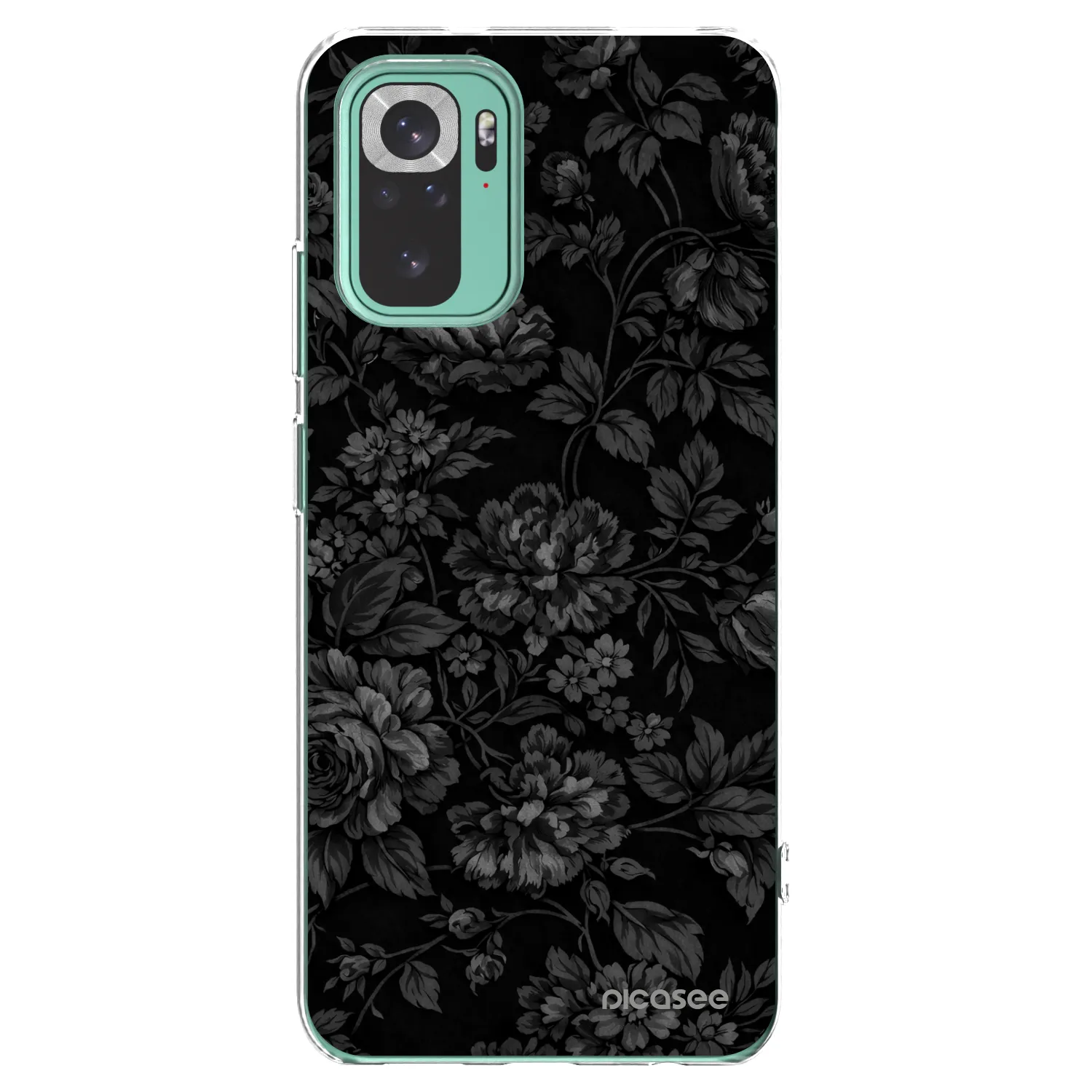 Picasee silikónový prehľadný obal pre Xiaomi Redmi Note 10 Pro - Dark Romance