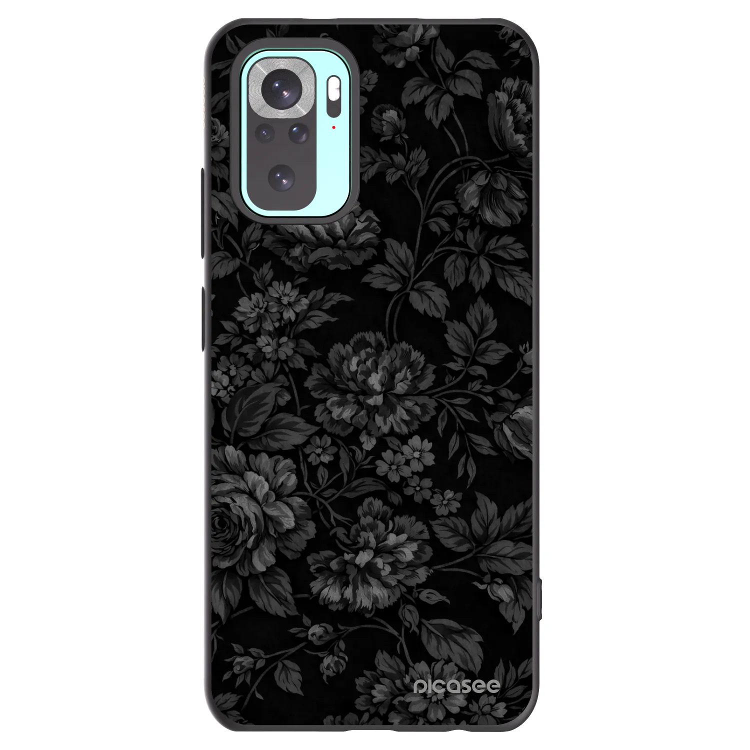 Picasee silikónový čierny obal pre Xiaomi Redmi Note 10 Pro - Dark Romance