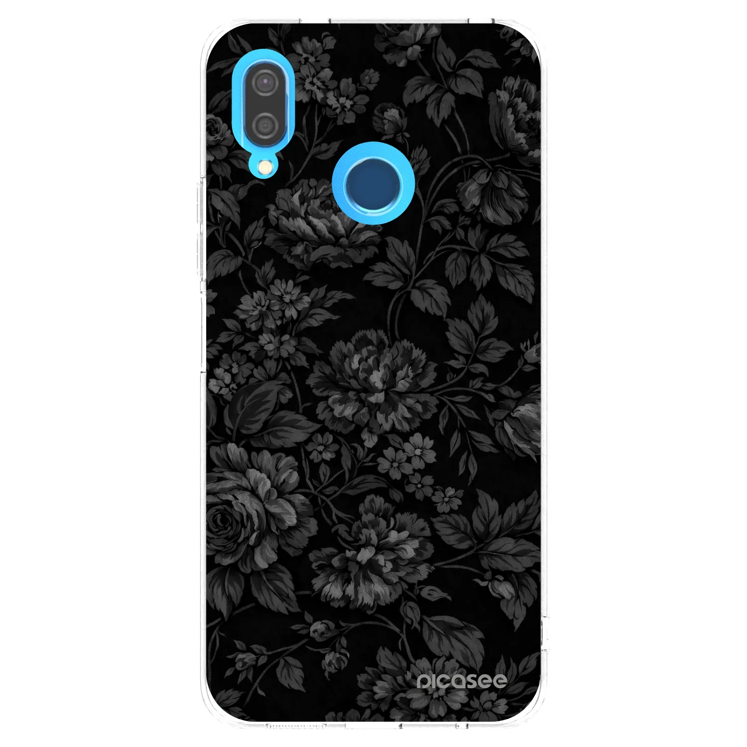 Picasee silikónový prehľadný obal pre Huawei P20 Lite - Dark Romance