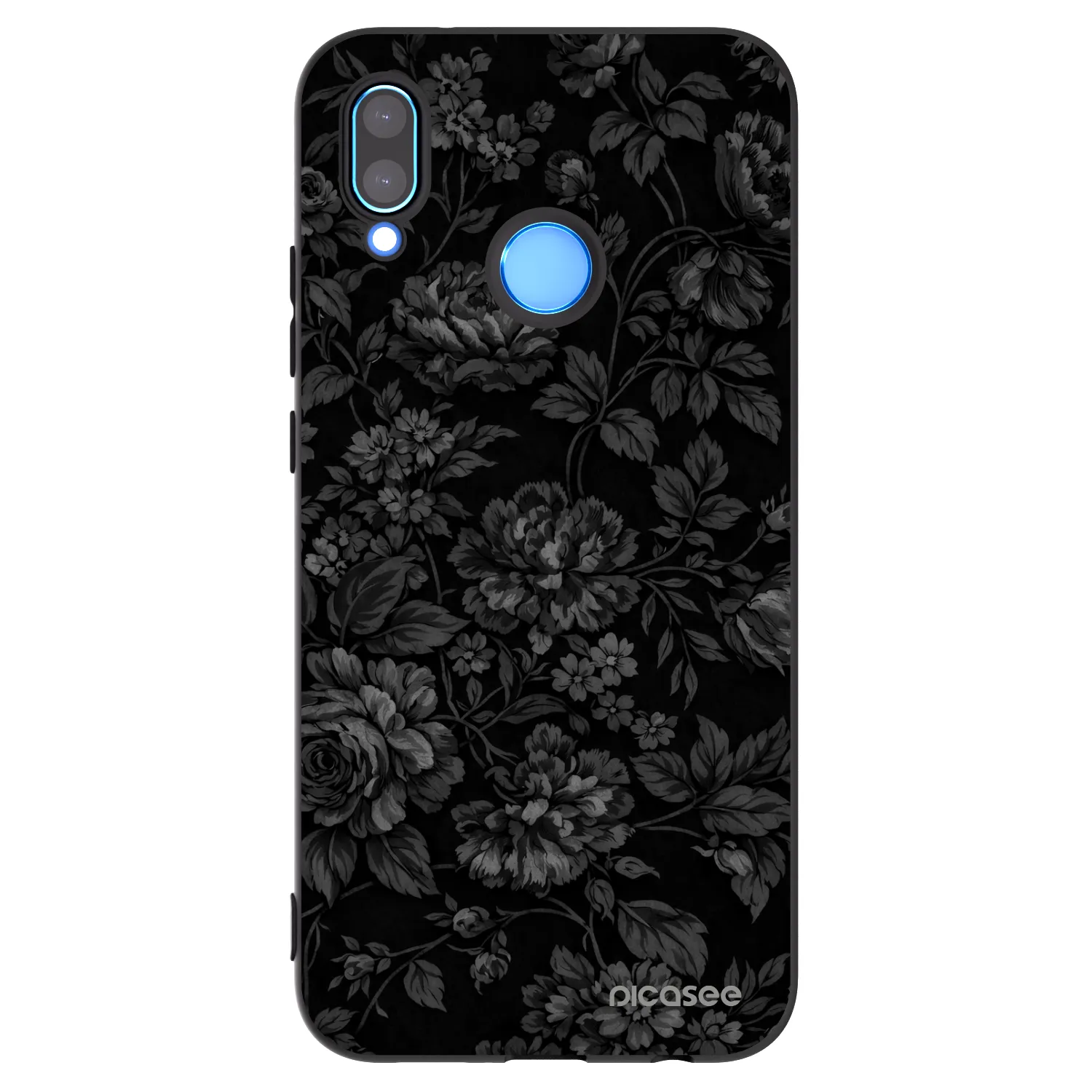 Picasee silikónový čierny obal pre Huawei P20 Lite - Dark Romance