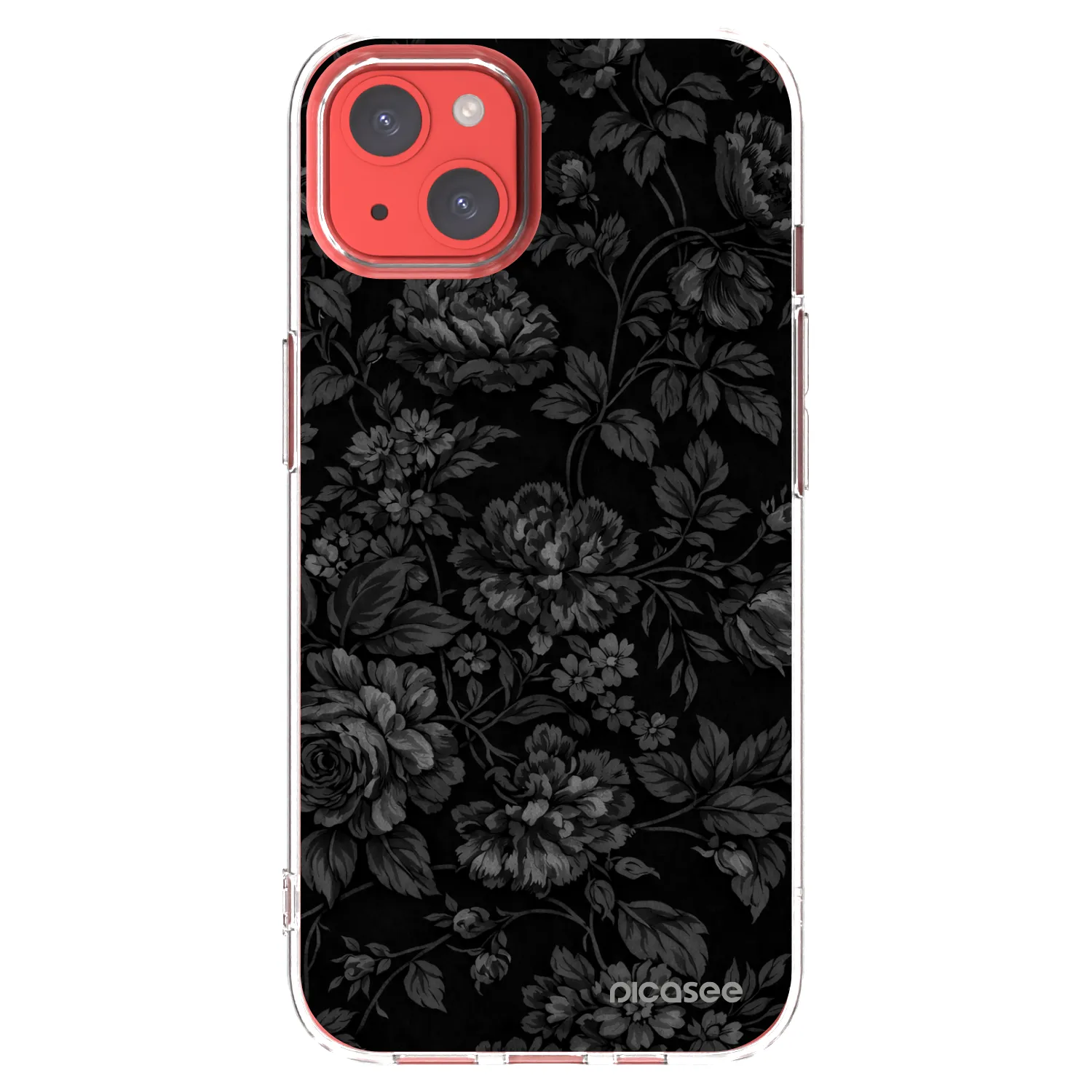 Picasee silikónový prehľadný obal pre Apple iPhone 13 - Dark Romance