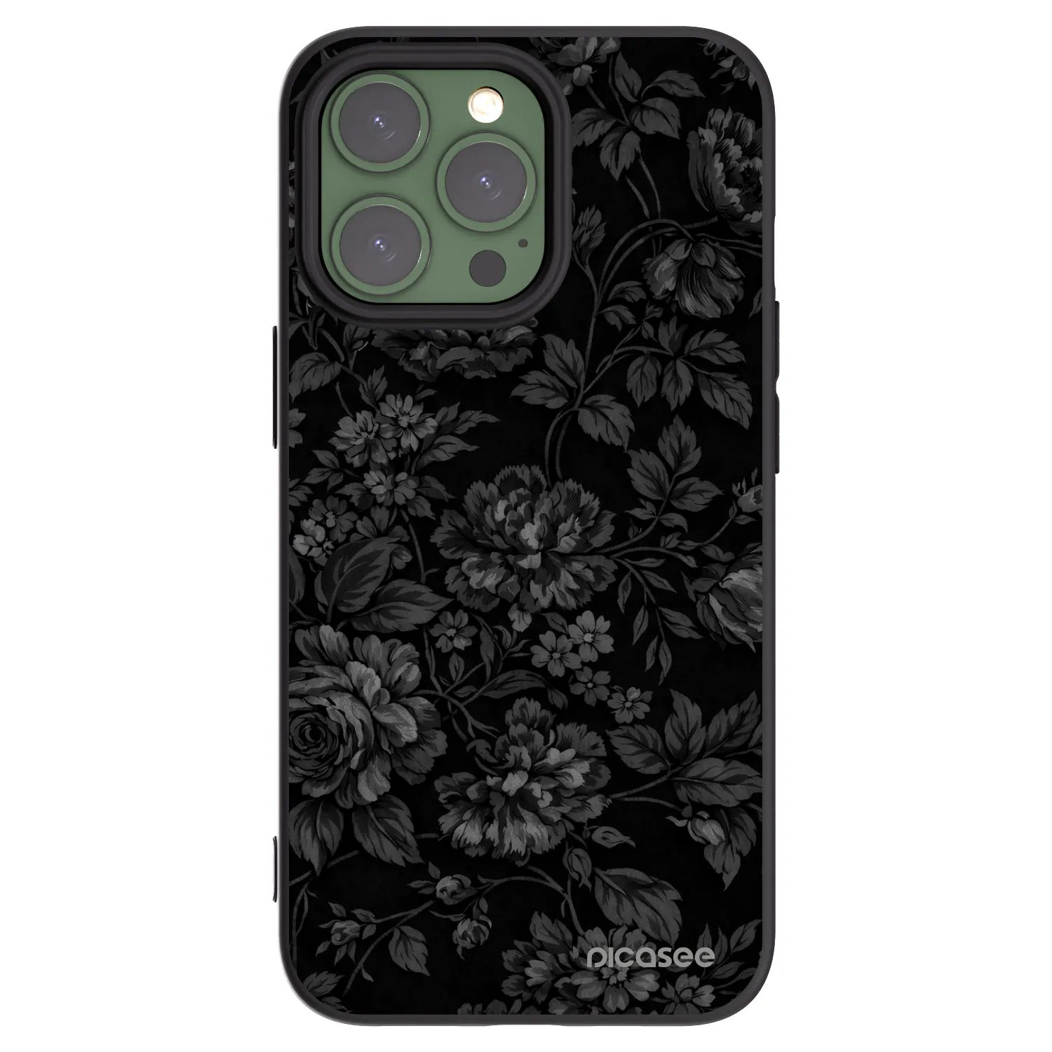 Picasee silikónový čierny obal pre Apple iPhone 13 Pro - Dark Romance