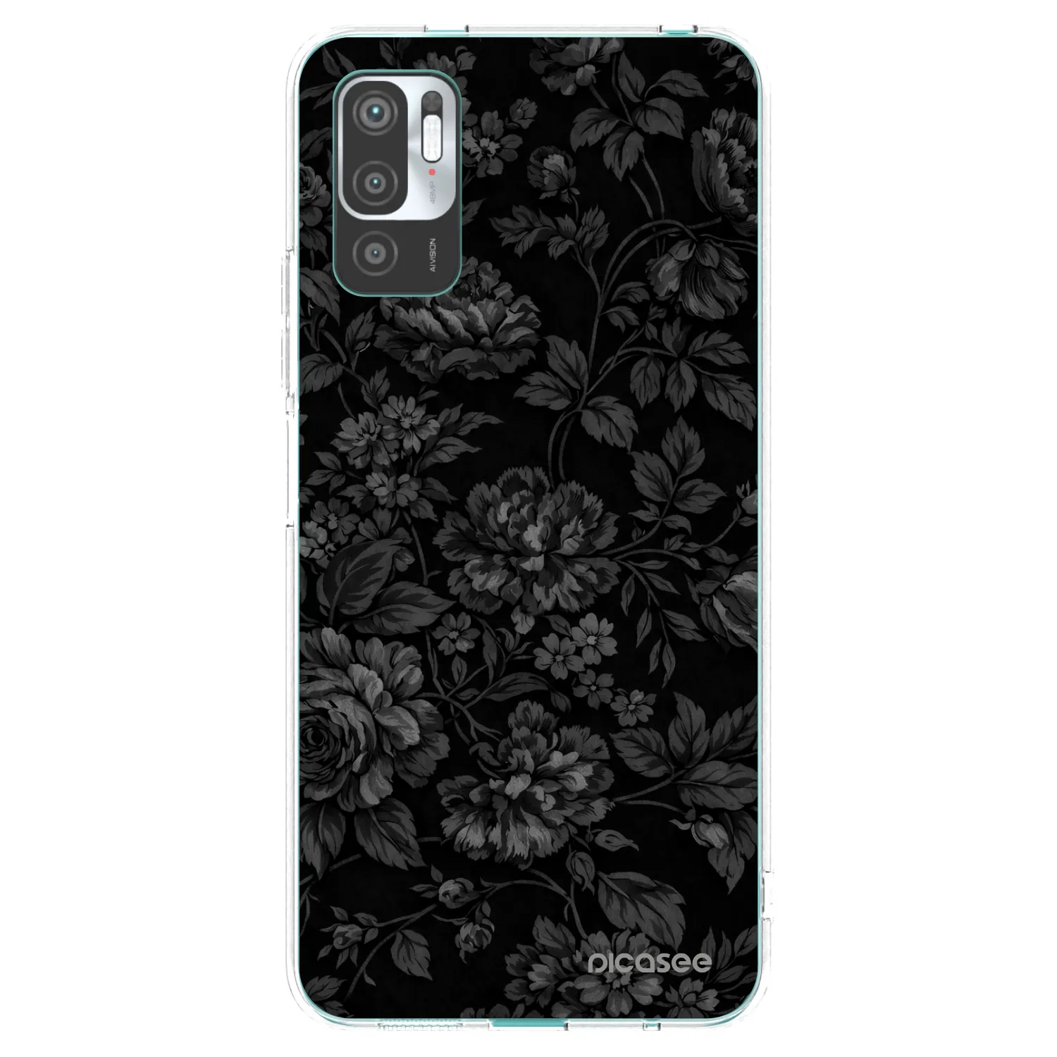 Picasee silikónový prehľadný obal pre Xiaomi Redmi Note 10 5G - Dark Romance