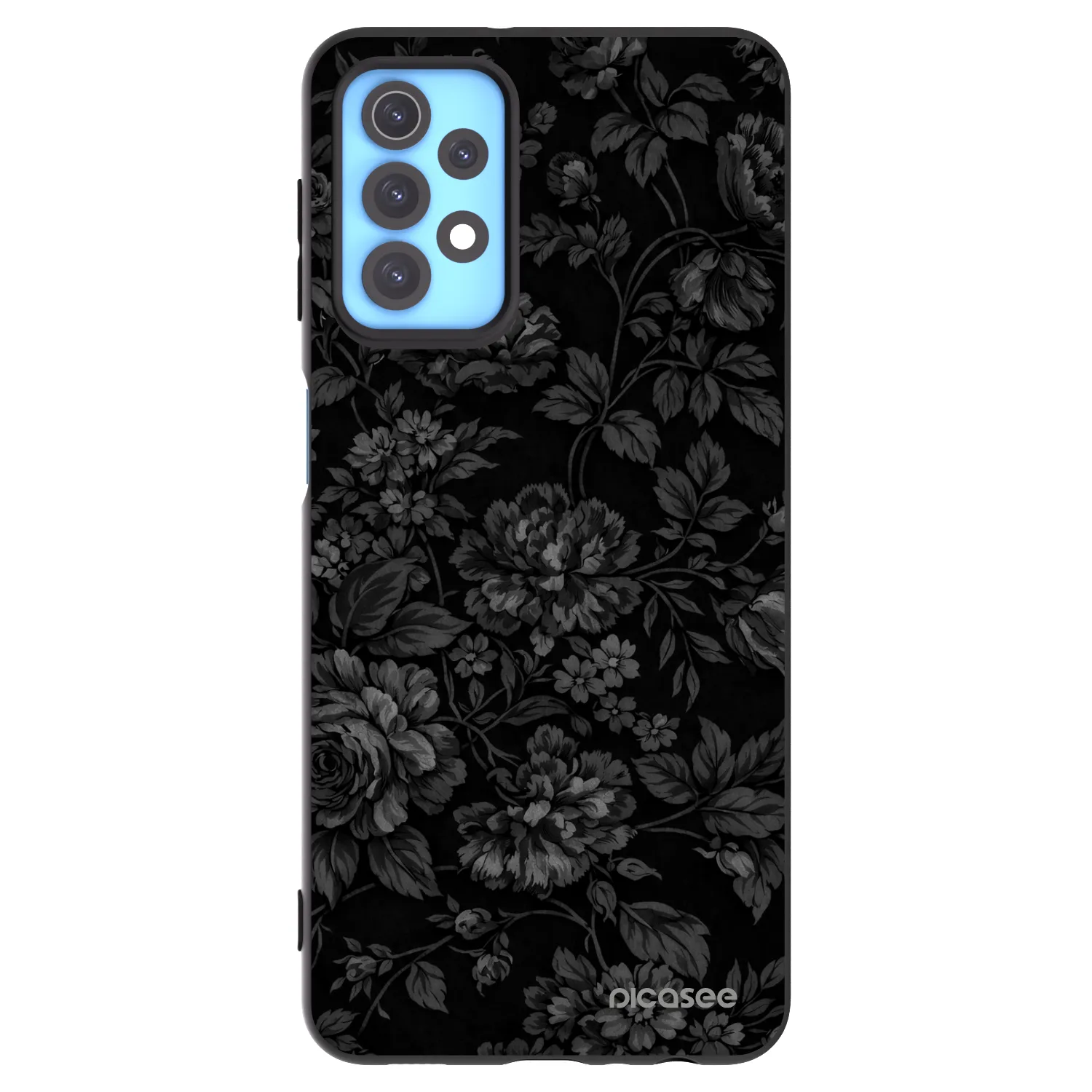 Picasee silikónový čierny obal pre Samsung Galaxy A32 4G SM-A325F - Dark Romance