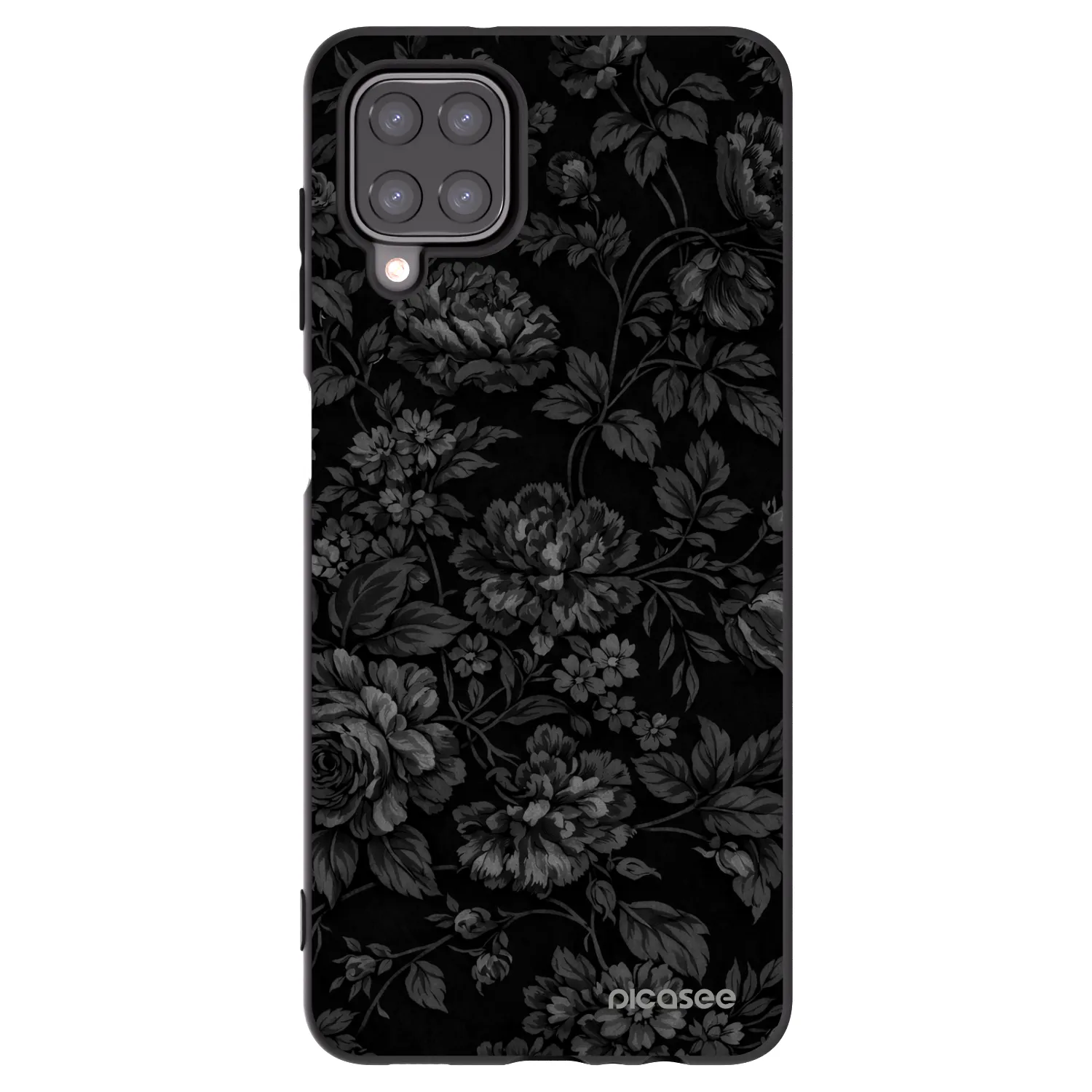Picasee silikónový čierny obal pre Samsung Galaxy M12 M127F - Dark Romance