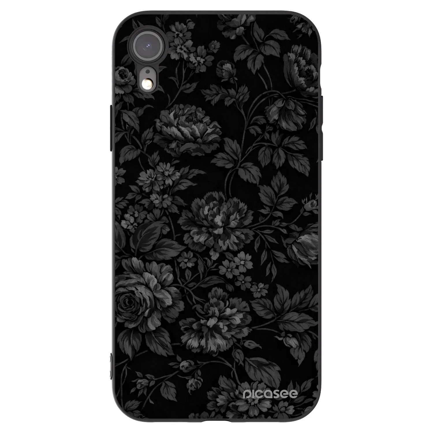 Picasee silikónový čierny obal pre Apple iPhone 6 Plus/6S Plus - Dark Romance