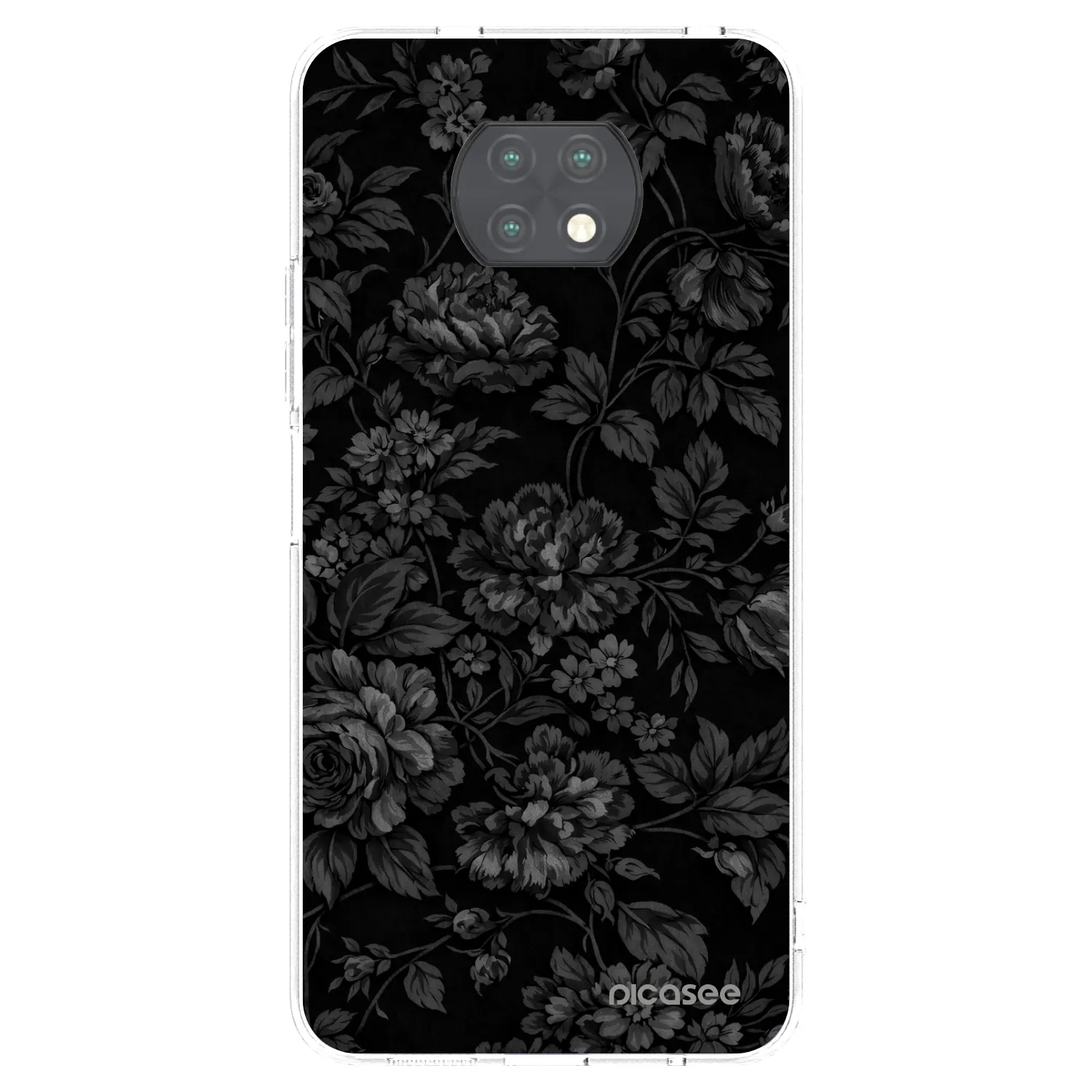 Picasee silikónový prehľadný obal pre Xiaomi Redmi Note 9T - Dark Romance
