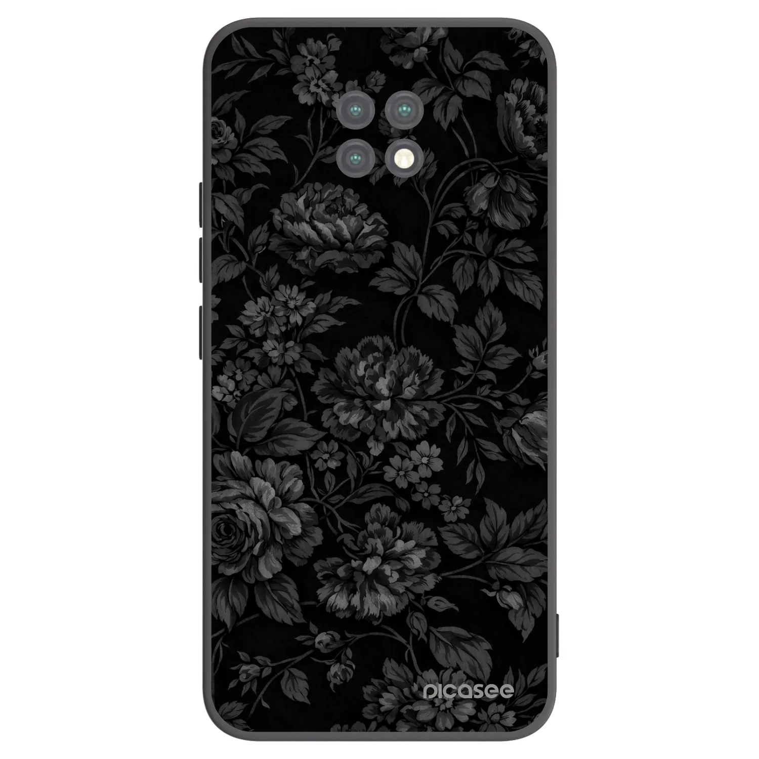 Picasee silikónový čierny obal pre Xiaomi Redmi Note 9T - Dark Romance