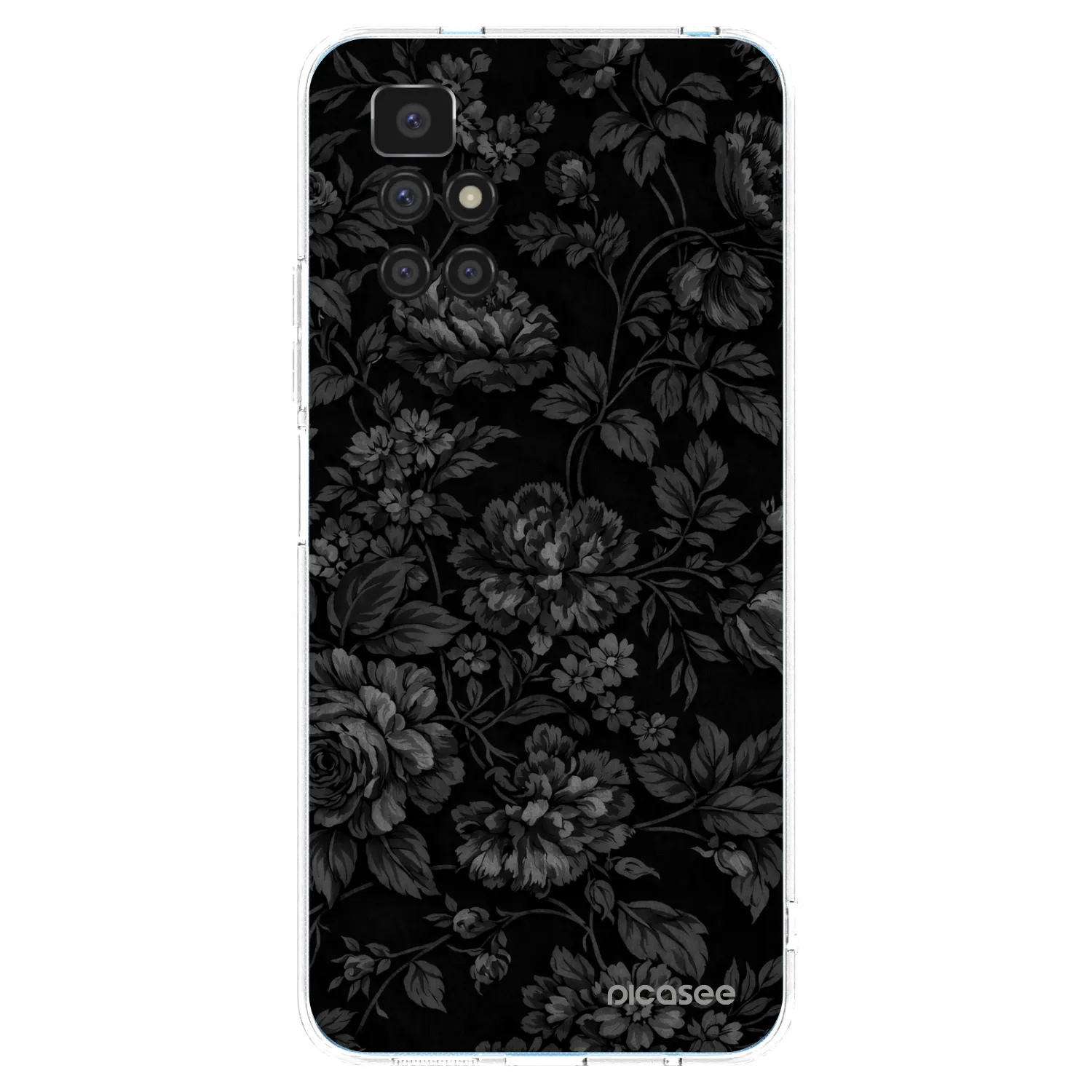 Picasee silikónový prehľadný obal pre Xiaomi Redmi 10 - Dark Romance