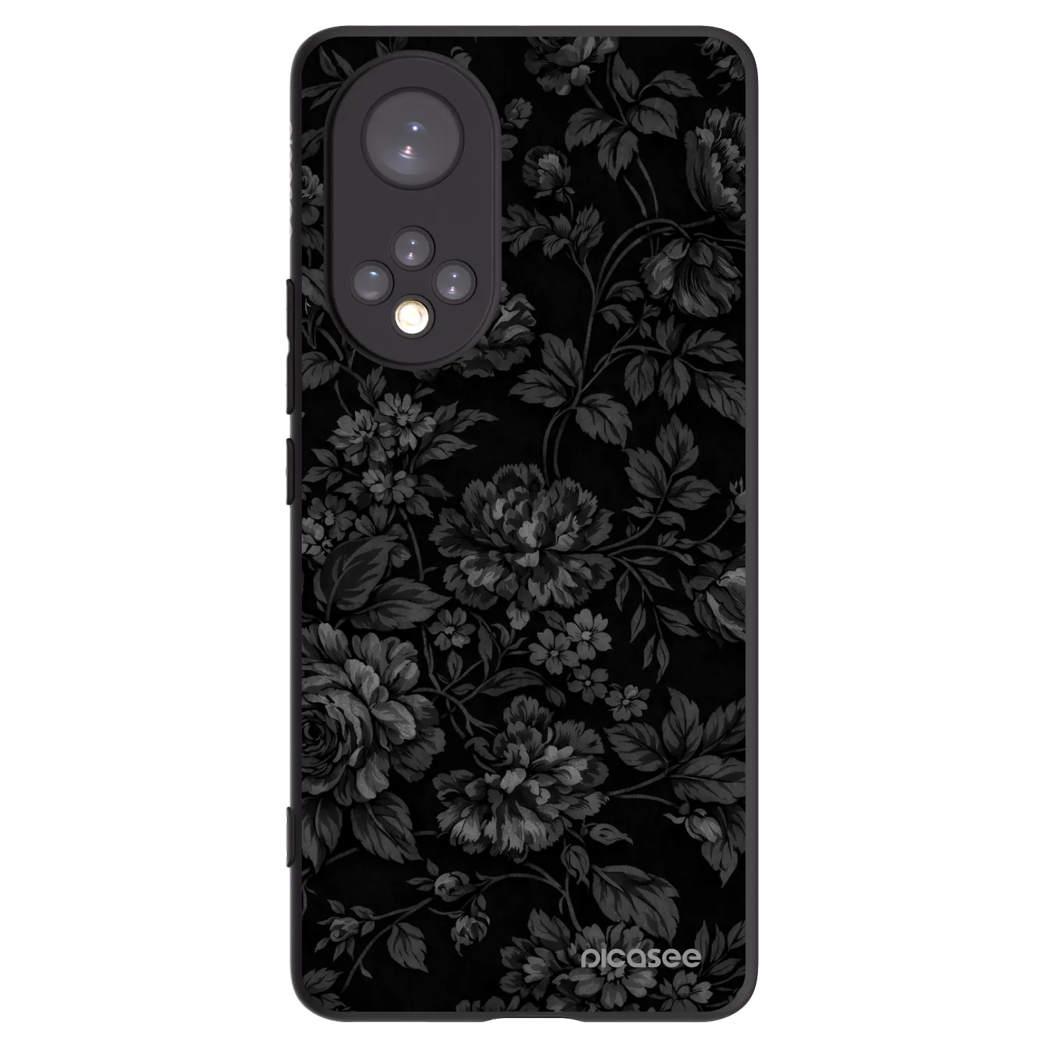 Picasee silikónový čierny obal pre Honor 50 5G - Dark Romance