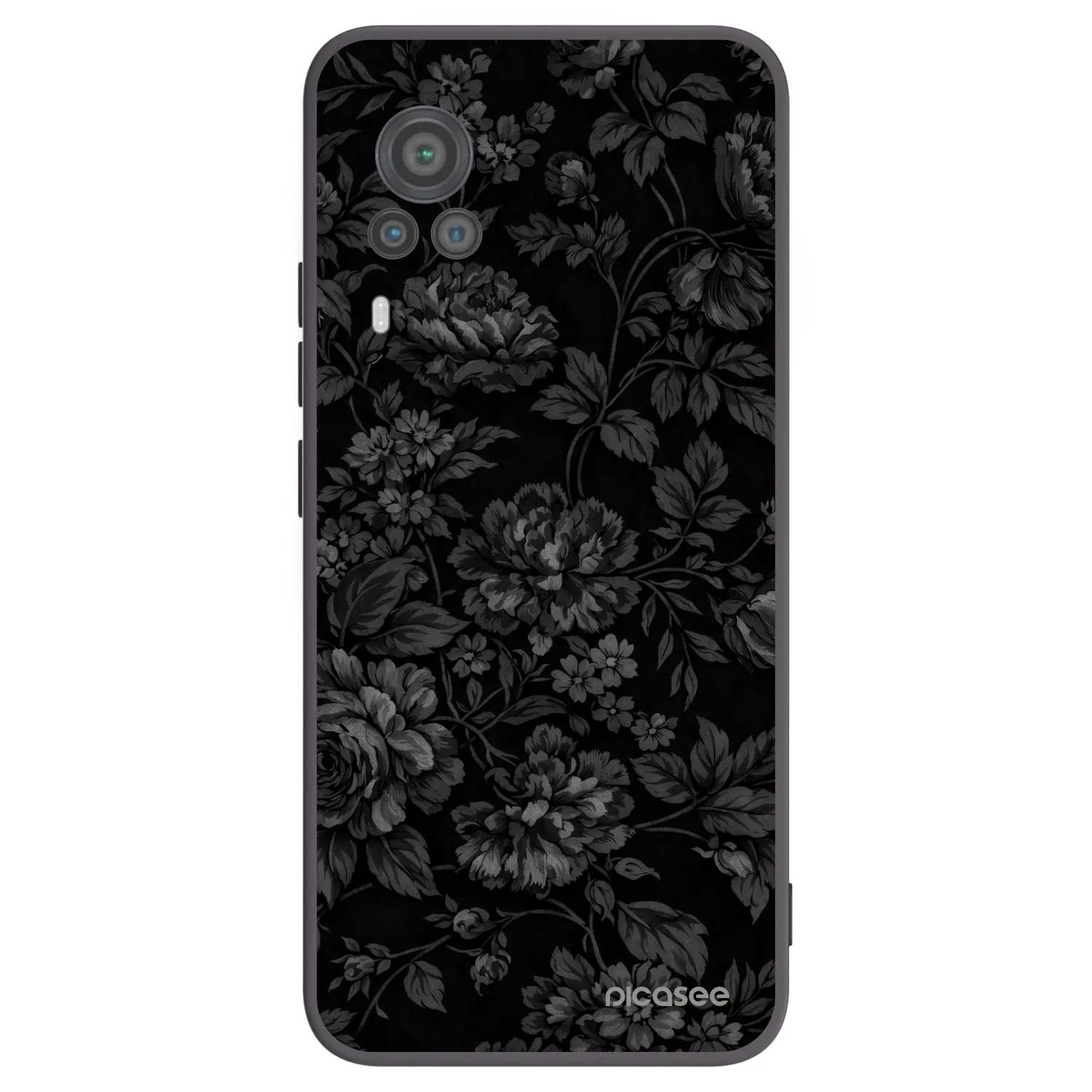 Picasee silikónový čierny obal pre Vivo X60 Pro 5G - Dark Romance
