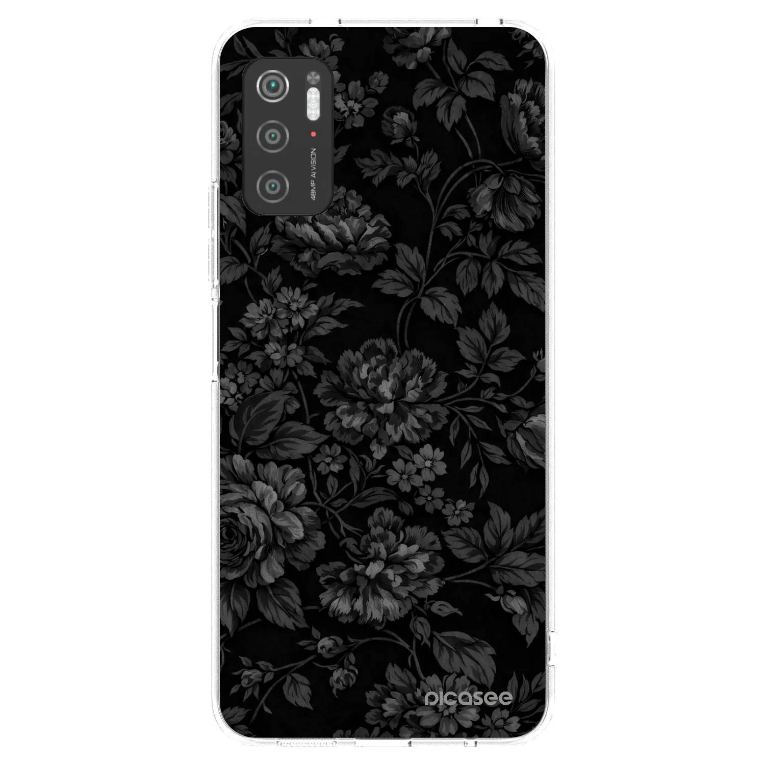Picasee silikónový prehľadný obal pre Xiaomi Poco M3 Pro 5G - Dark Romance