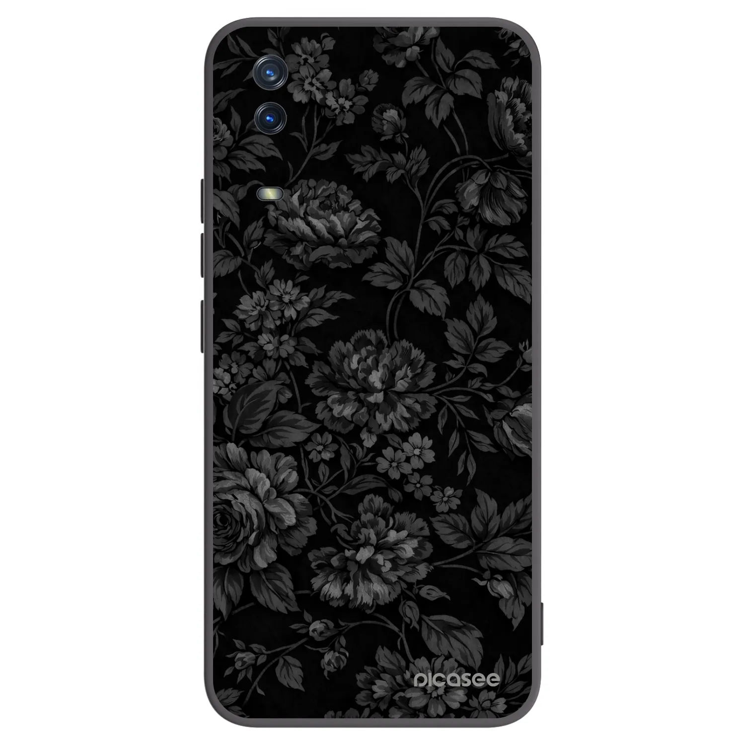 Picasee silikónový čierny obal pre Vivo Y11s - Dark Romance