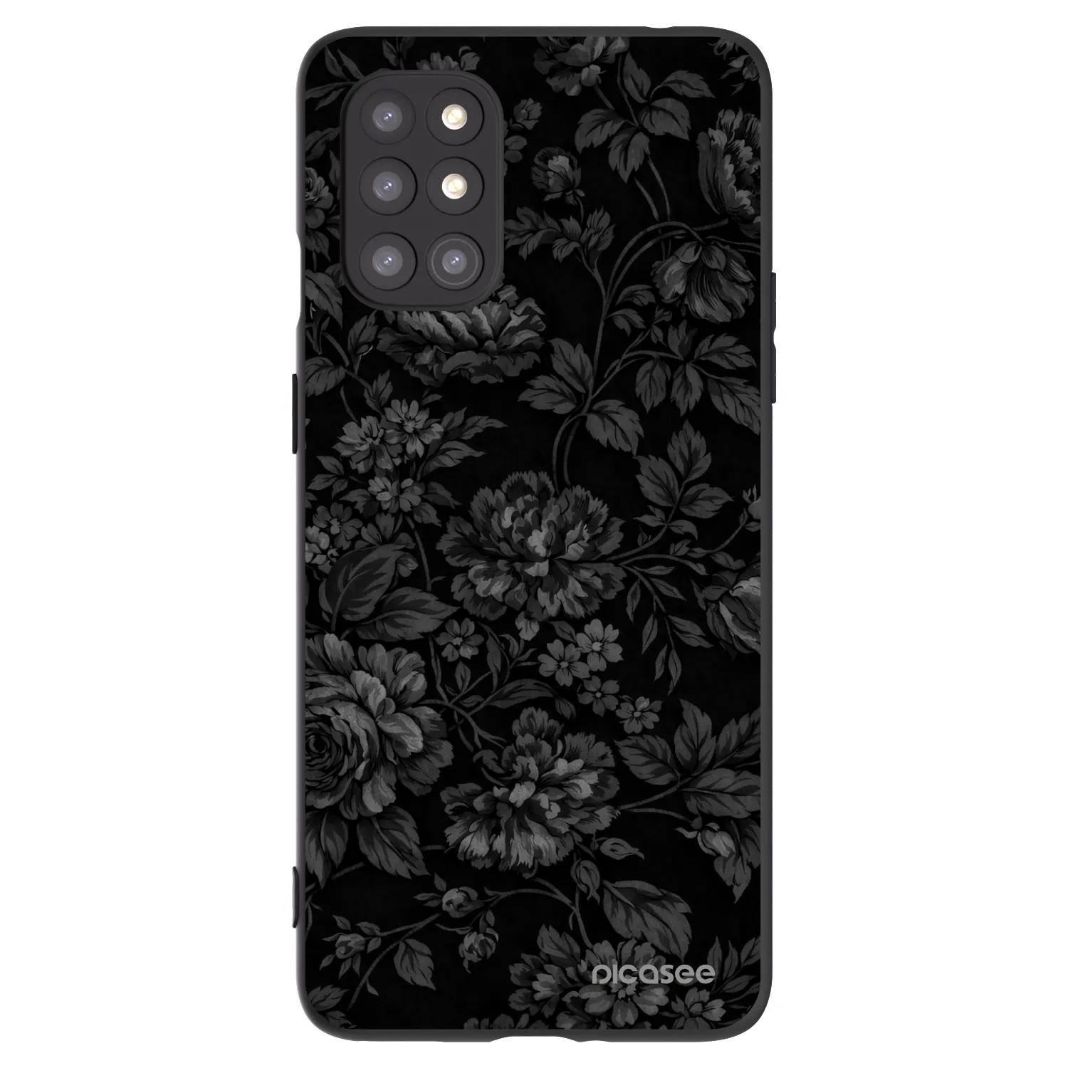Picasee silikónový čierny obal pre OnePlus 8T - Dark Romance