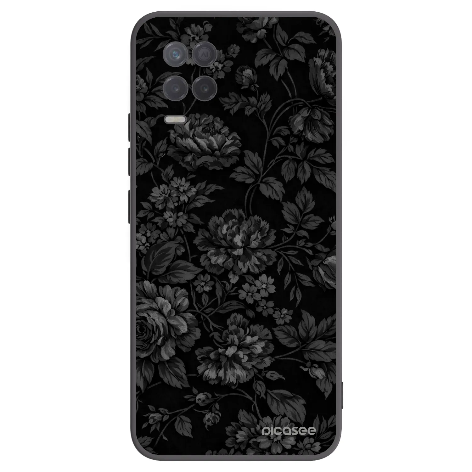 Picasee silikónový čierny obal pre Realme 8 5G - Dark Romance