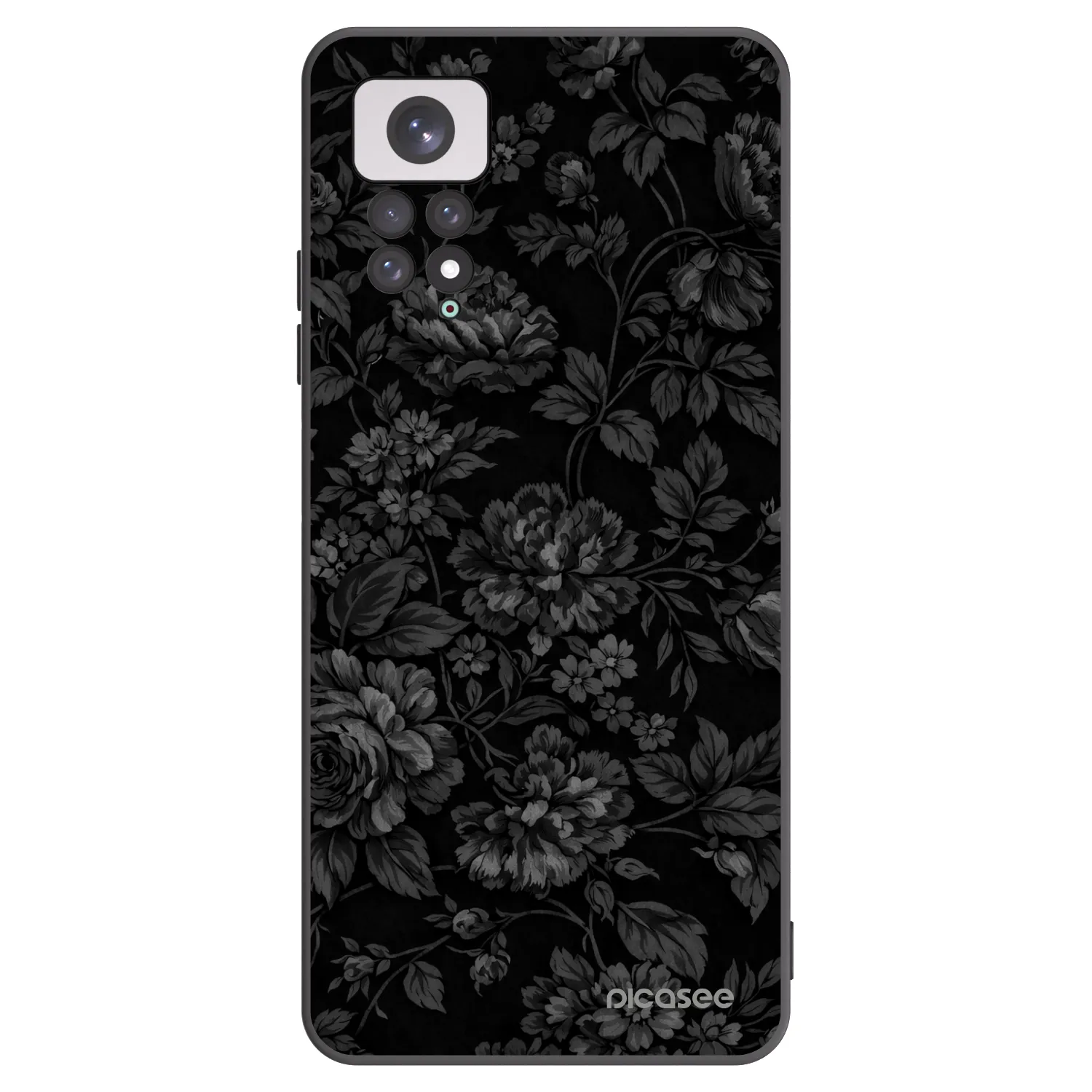 Picasee silikónový čierny obal pre Xiaomi Redmi Note 11 - Dark Romance
