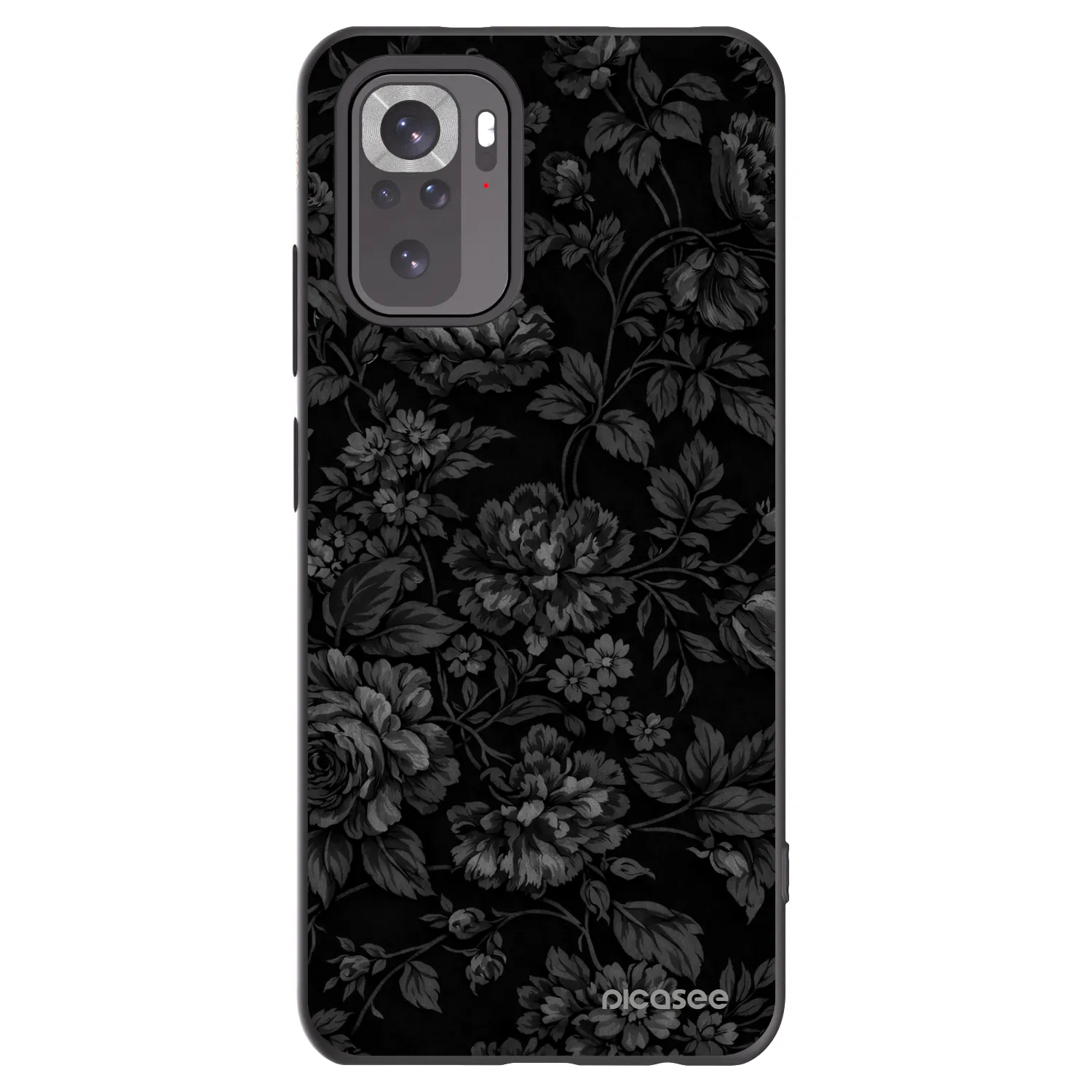 Picasee silikónový čierny obal pre Xiaomi Redmi Note 11S 4G - Dark Romance