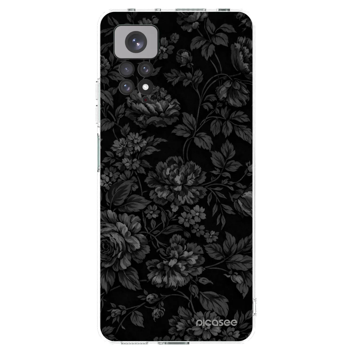 Picasee silikónový prehľadný obal pre Xiaomi Redmi Note 11S 4G - Dark Romance