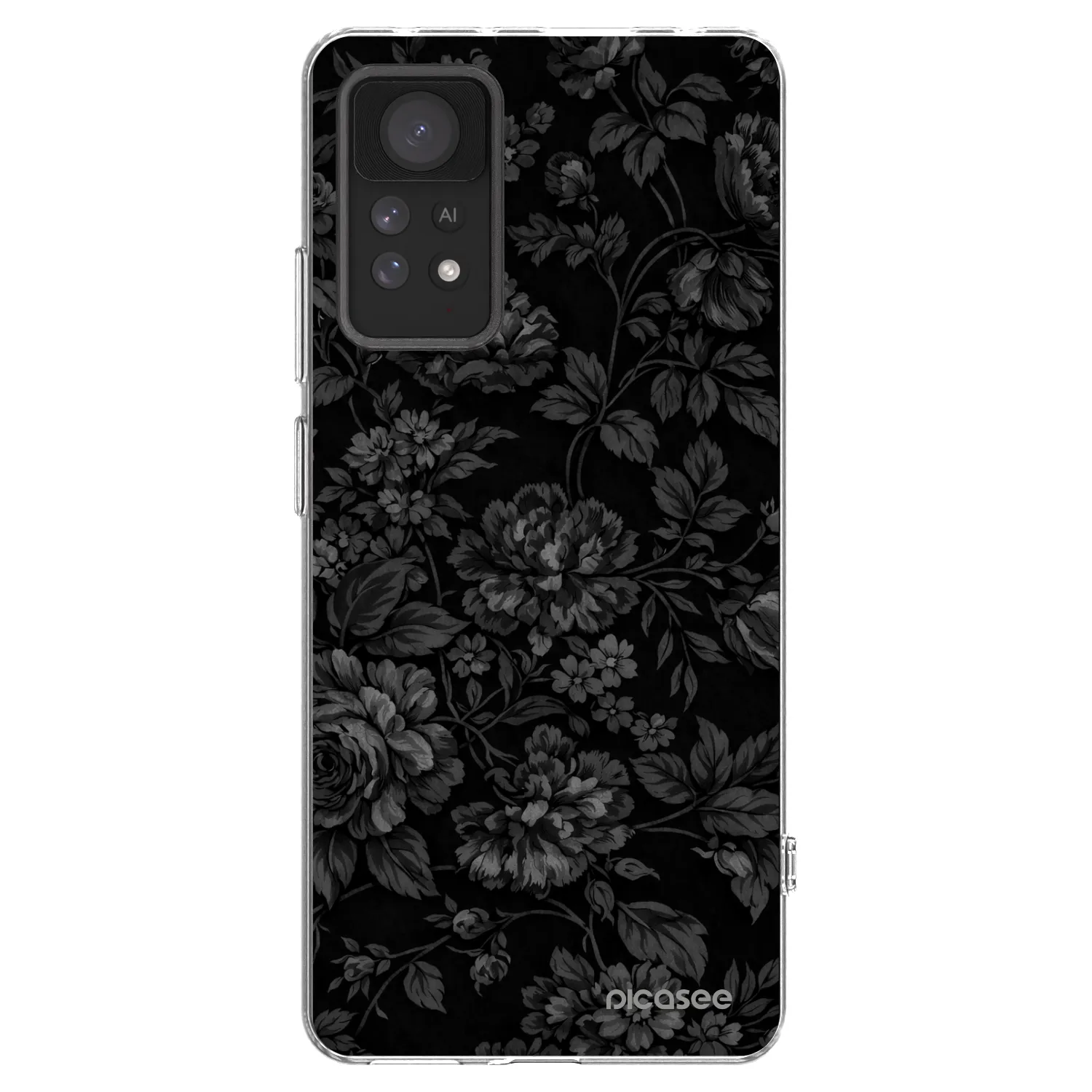Picasee silikónový prehľadný obal pre Xiaomi Redmi Note 11 Pro 5G - Dark Romance