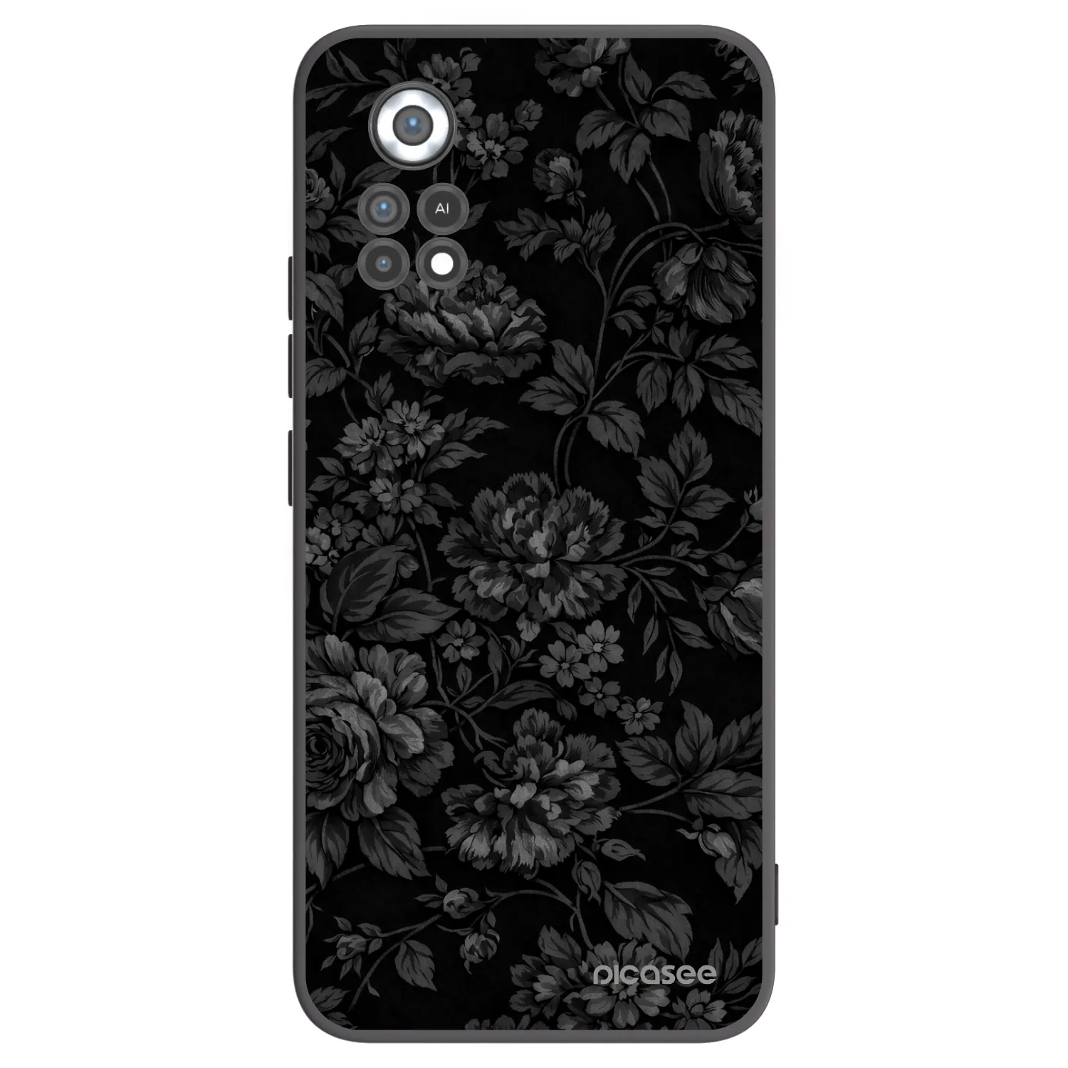 Picasee silikónový čierny obal pre Xiaomi Poco X4 Pro 5G - Dark Romance