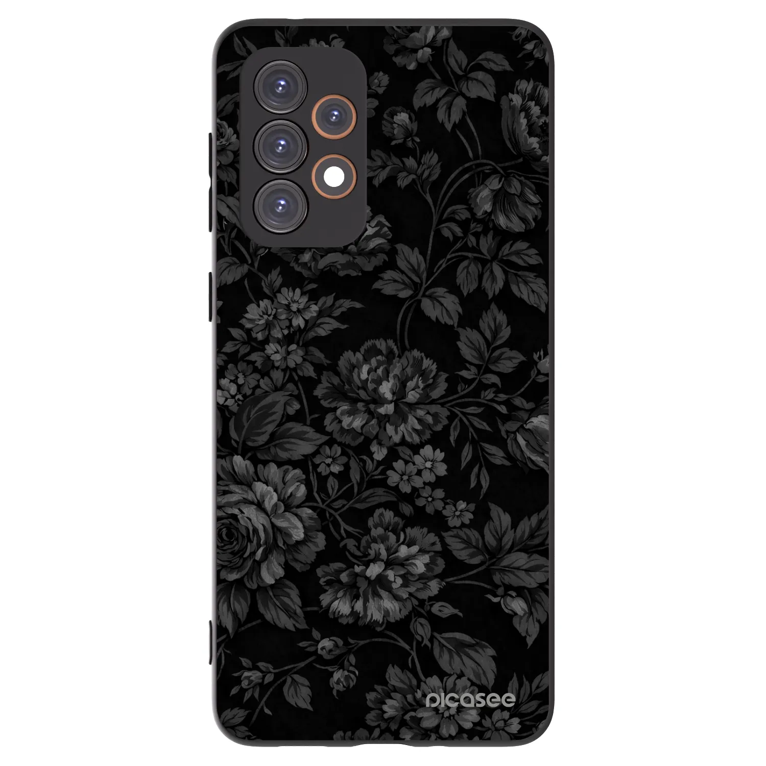 Picasee silikónový čierny obal pre Samsung Galaxy A33 5G A336 - Dark Romance