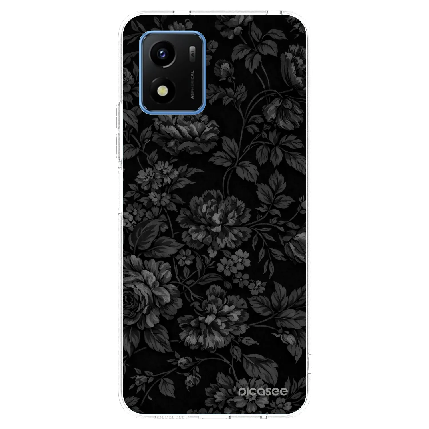 Picasee silikónový prehľadný obal pre Vivo Y01 - Dark Romance